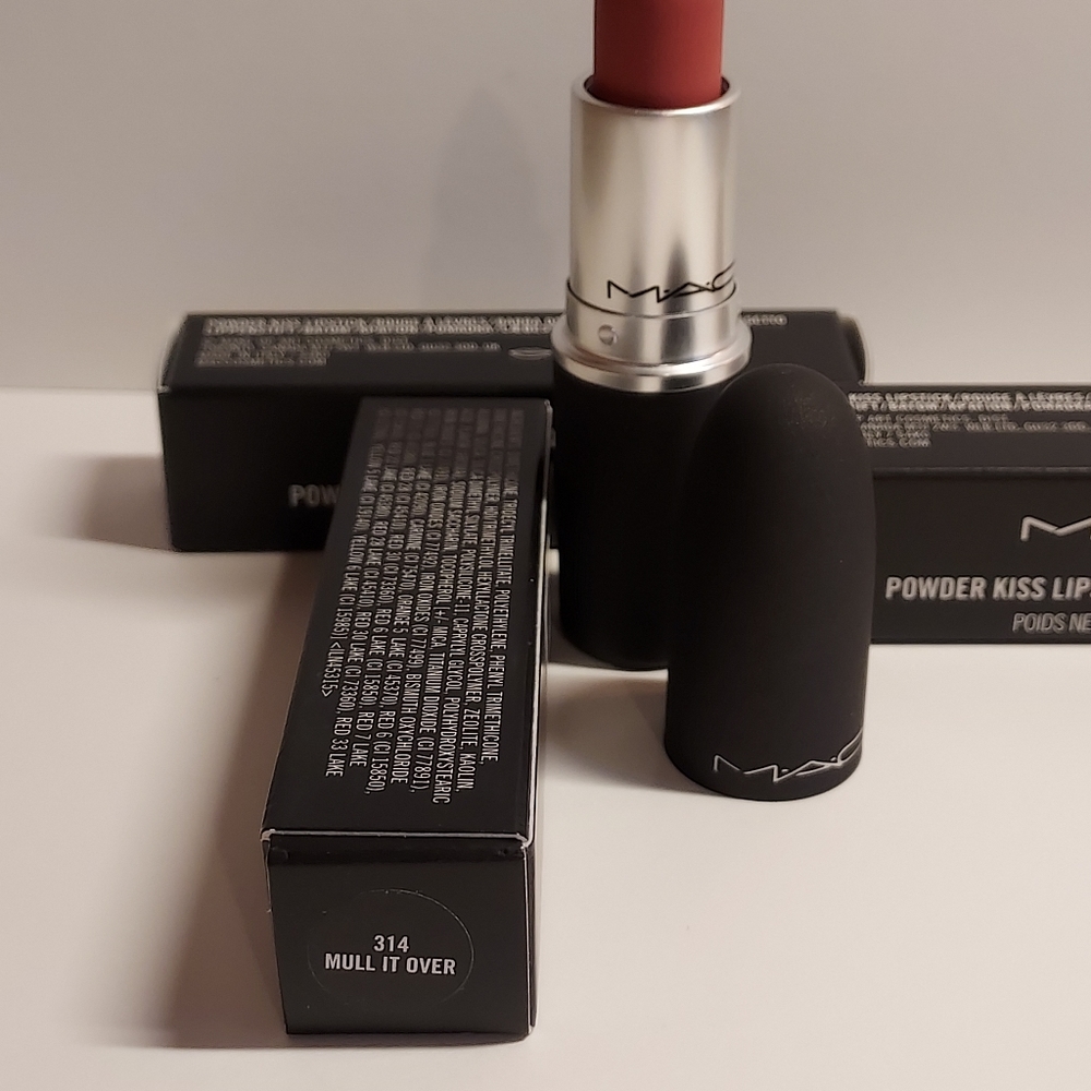 MAC Powder Kiss Lipstick *MULL IT OVER* - Picture 5 of 5